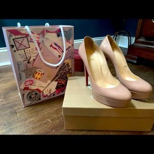Christian Louboutin biana 140 nude